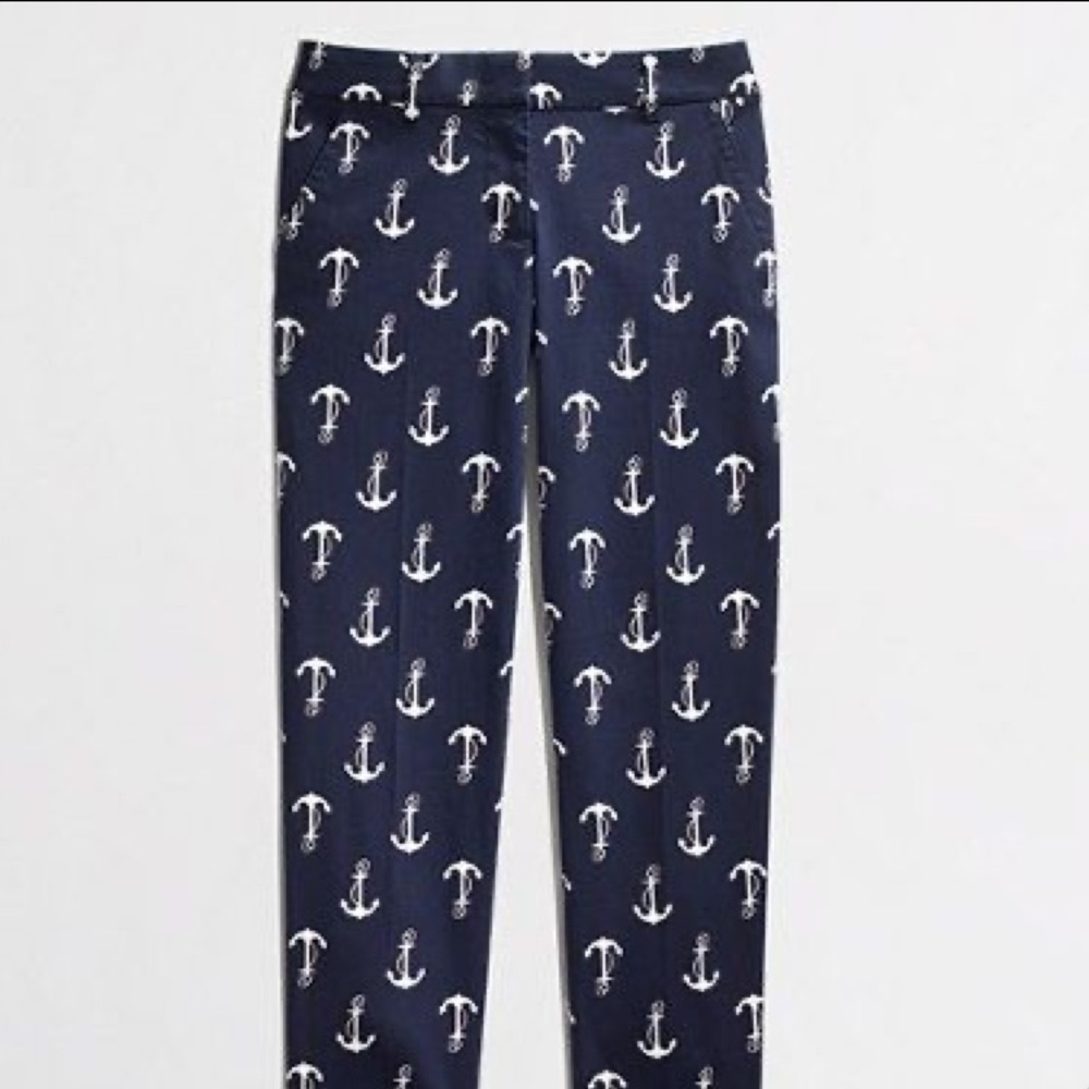 EUC J Crew Factory Anchor Pants